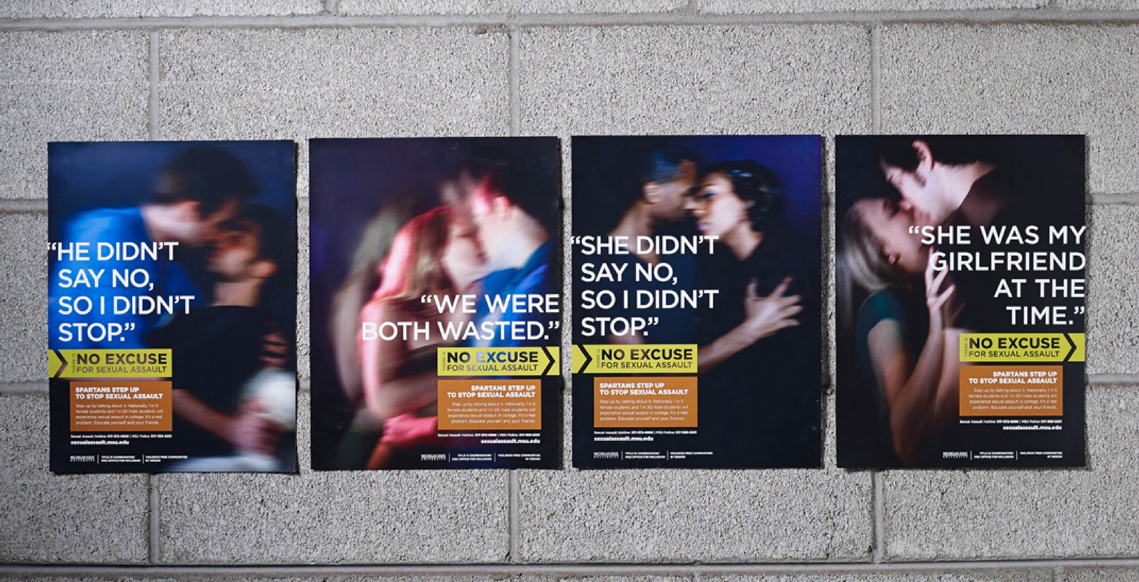 Posters for MSU Office for Inclusion's campaign