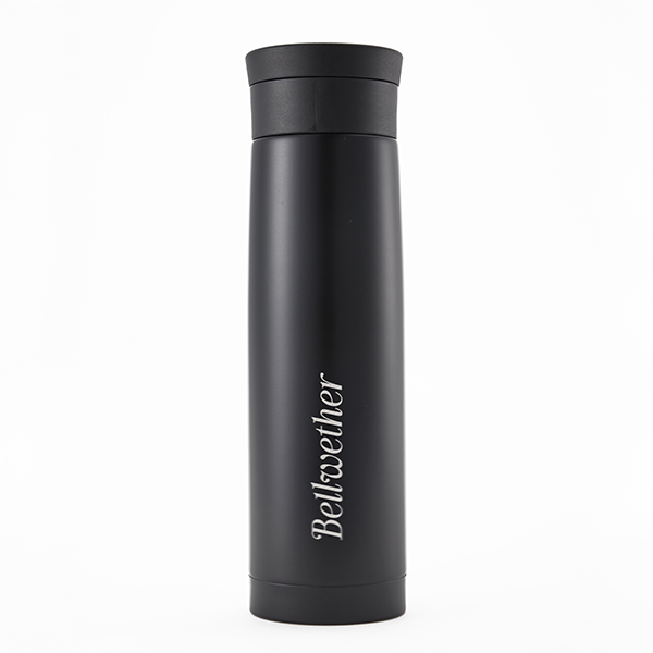 Bellwether branded travel mug.