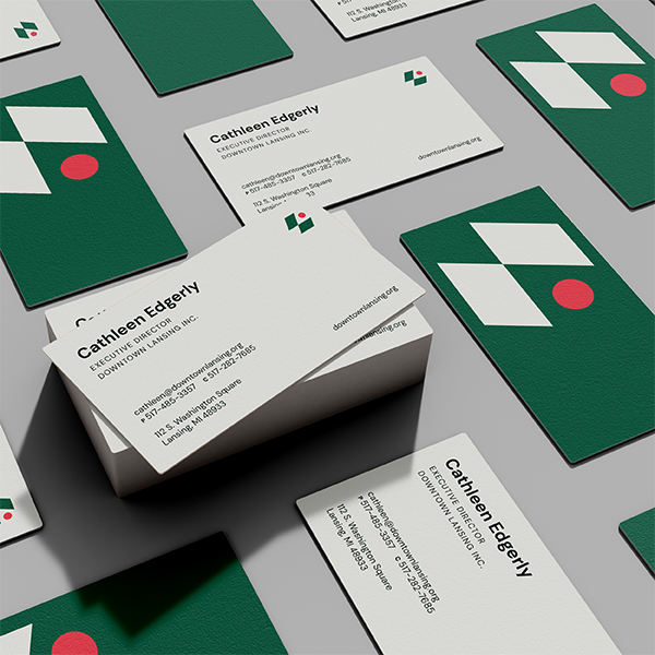 DLI branded business cards.