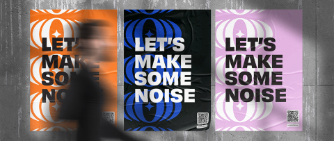 Series of posters for The Ovation